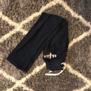 Abercrombie and Fitch navy sweats